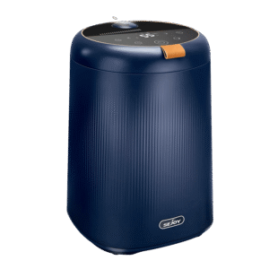 Sejoy Room Humidifier for Bedroom,4L Baby Top Fill Ultrasonic Warm and Cool Mist Humidifier,Ultra Quiet Humidistat, Navy Blue