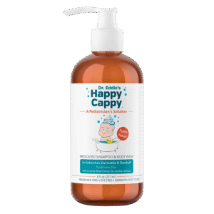 Dr. Eddie's Happy Cappy, Medicated Shampoo & Body Wash for Seborrheic Dermatitis & Dandruff, 8 fl oz
