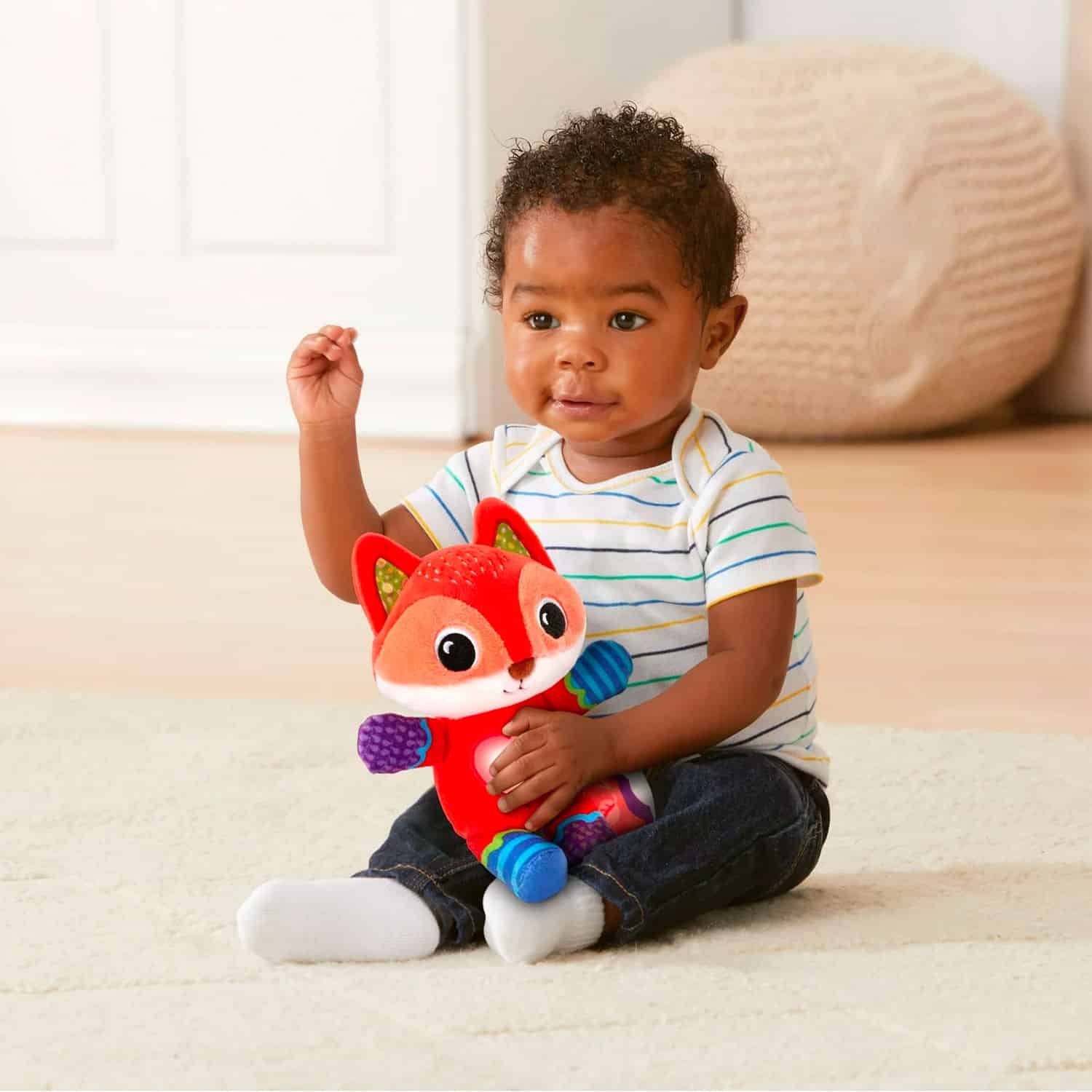 VTech Soothing Songs Fox Cuddly Interactive Musical Toy - Image 3